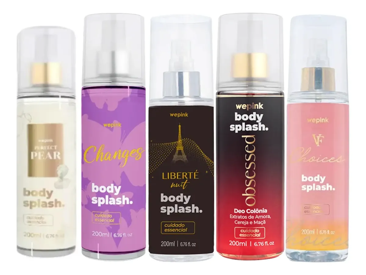 KIT 5 BODY SPLASH