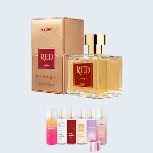 Red Mirage 100 ml e 5 Body Splash