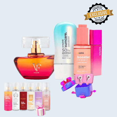 Kit Bloquinho da Vivibora VF e 5 Body Splash